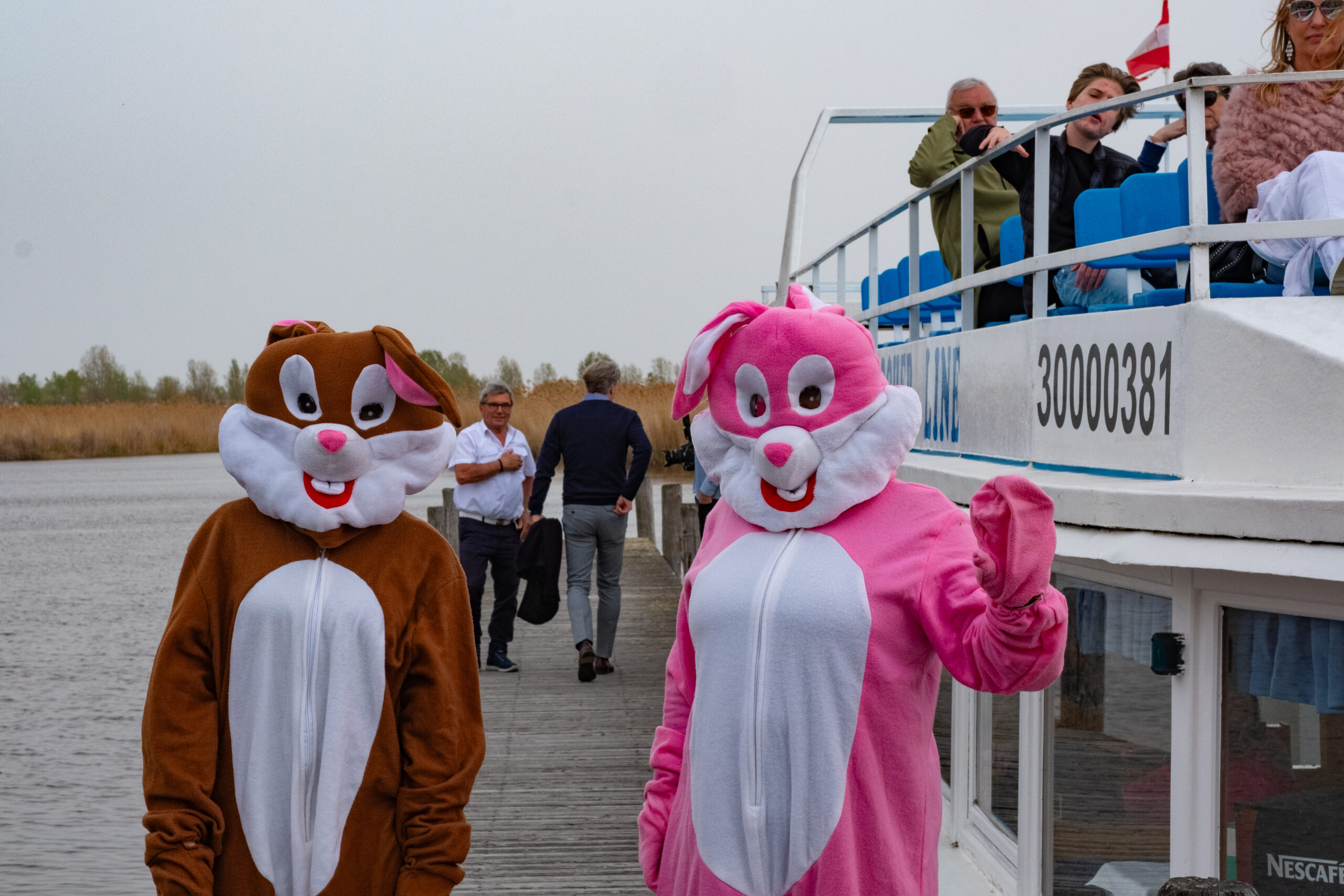Ostern Osterschifffahrt Osterhase Stadthafen Rust 2024-03